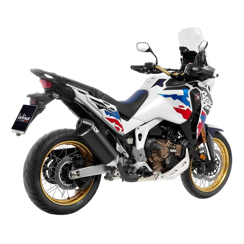 Silencieux Leovince LV-14 inox noir Honda CRF1100L Africa Twin 24-25