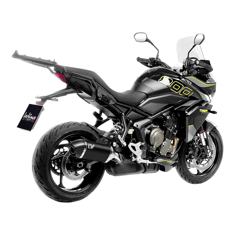 Silencieux Leovince LV-14 inox noir Triumph Tiger 800 Sport 2025