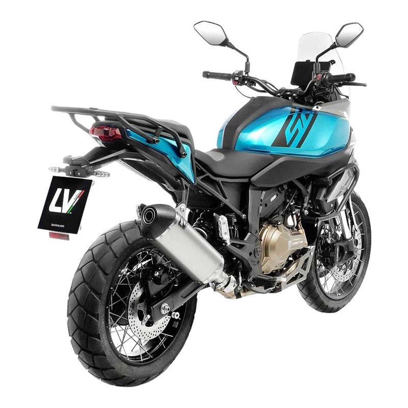 Silencieux Leovince LV-14 inox QJ Motor SRT 600 SX 25-26