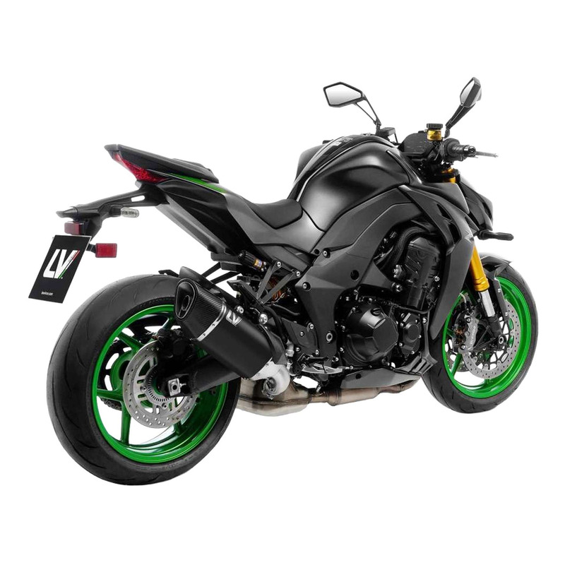 Silencieux Leovince LV-14 R Inox noir Kawasaki Z 1100 2026