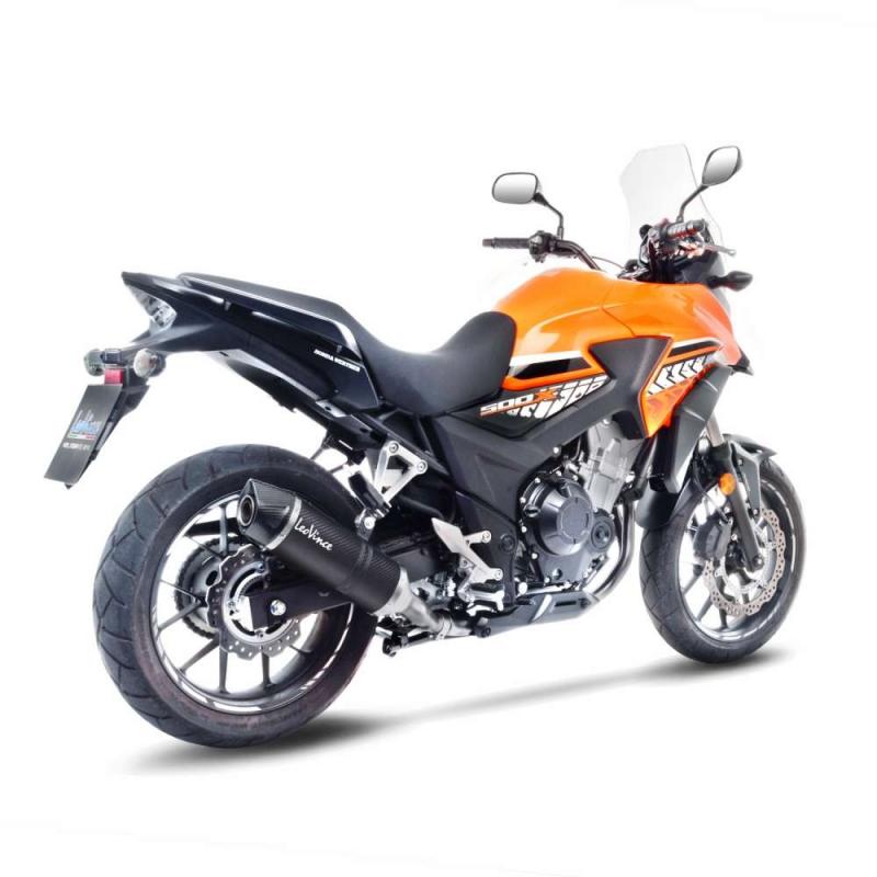 Silencieux Leovince LV One carbone Honda CB 500 X 16-18