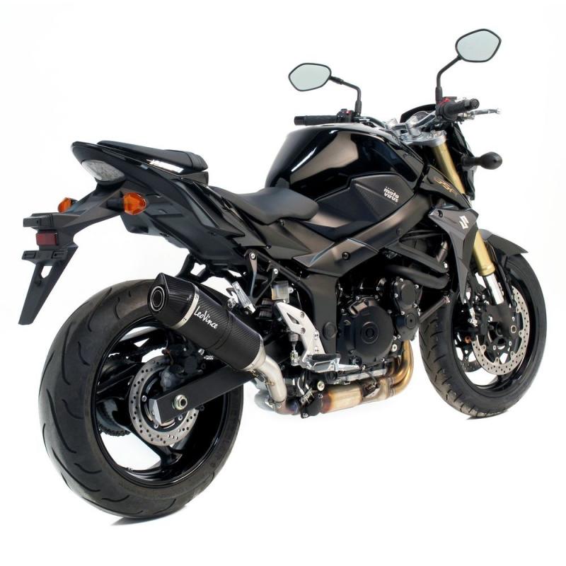 Silencieux Leovince LV One Evo full carbone pour Suzuki GSR 750 11-16