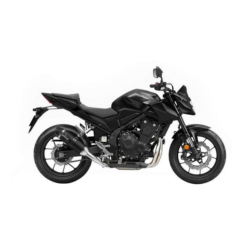 Silencieux Leovince LV One Evo inox noir Honda CB 500 Hornet 24-25