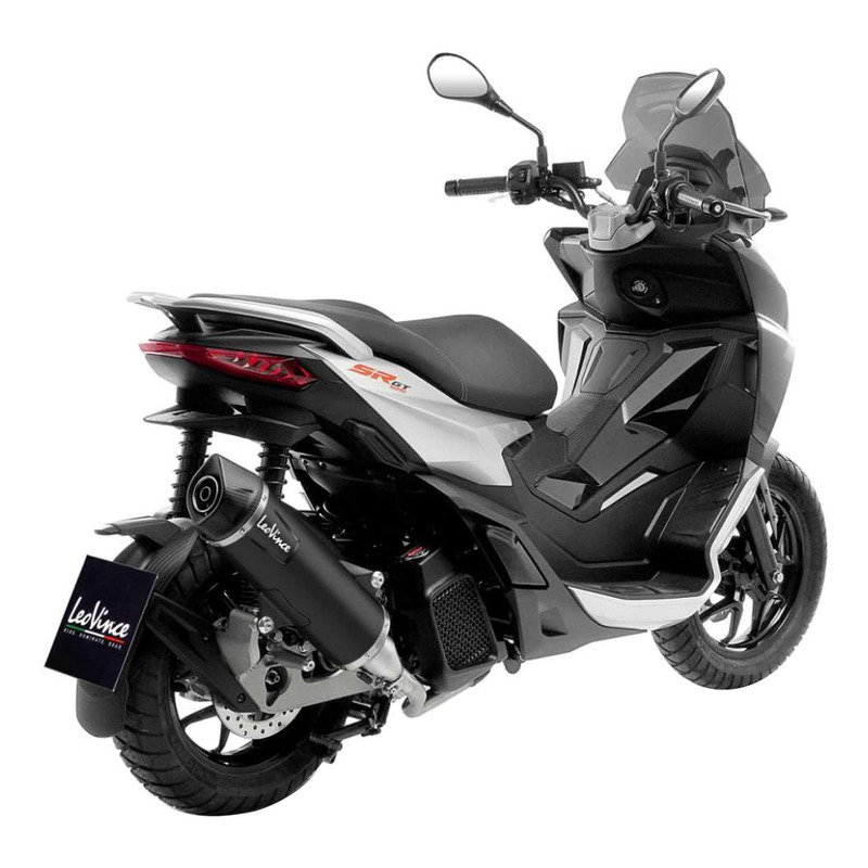 Silencieux Leovince Nero inox noir Aprilia SR GT 125 22-24