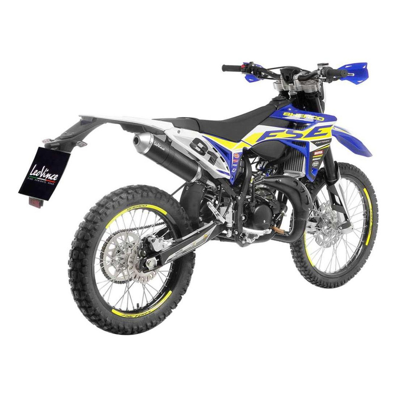 Silencieux Leovince X-Fight carbone Sherco SE 50 RS 21-23