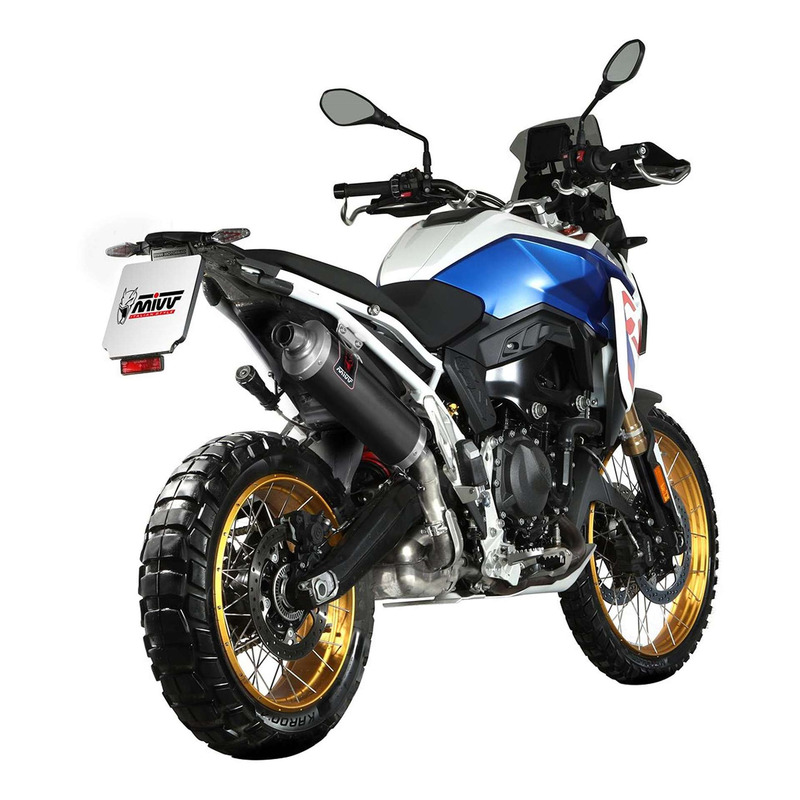 Silencieux MIVV Dakar inox noir BMW F 900 GS 2024