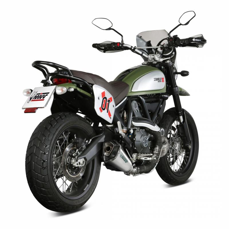 Silencieux Mivv Delta Race inox Ducati Scrambler 800 15-19
