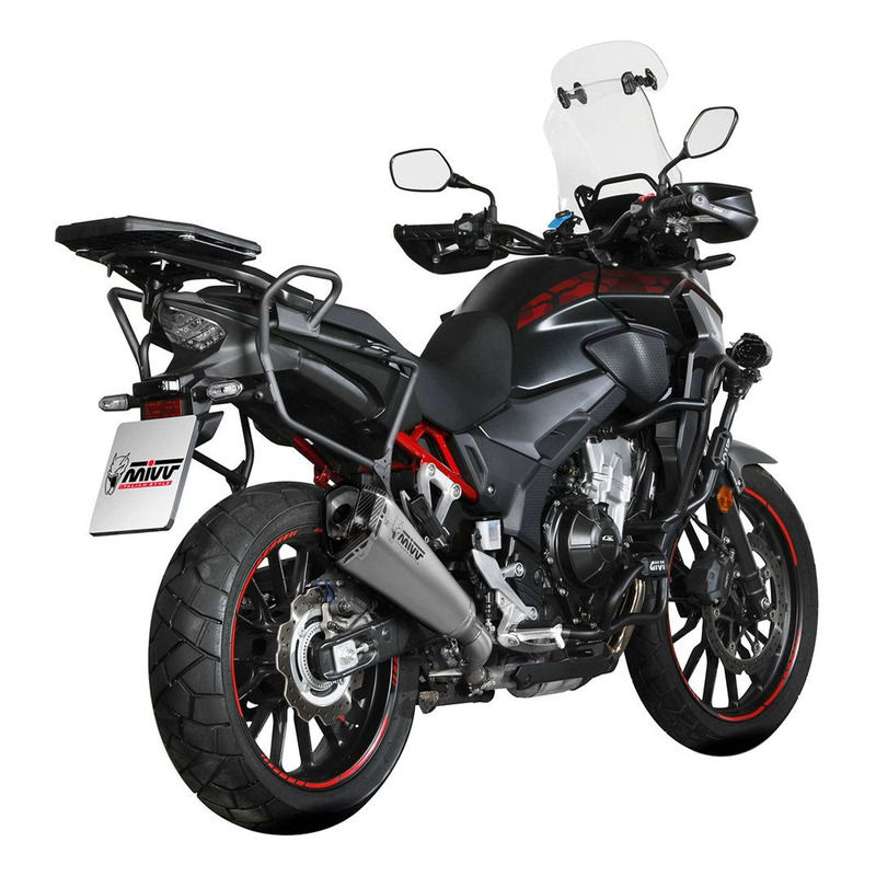 Silencieux Mivv Delta Race inox Honda CB 500 X 21-24