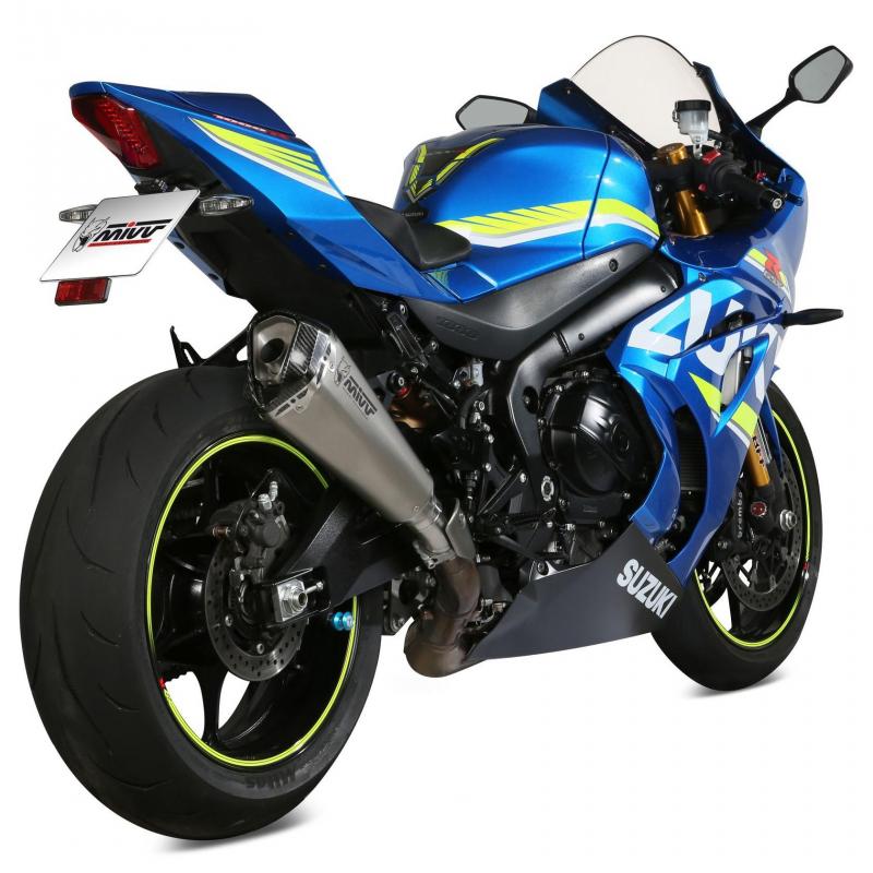 Silencieux Mivv Delta Race inox Suzuki GSX-R 1000 17-18