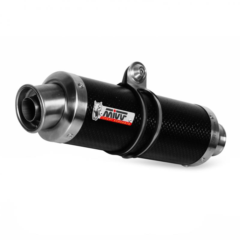 Silencieux MIVV GP carbone Kawasaki ZX250R Ninja 08-