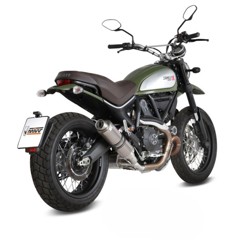 Silencieux MIVV GP finition titane pour Ducati Scrambler 800 2015>