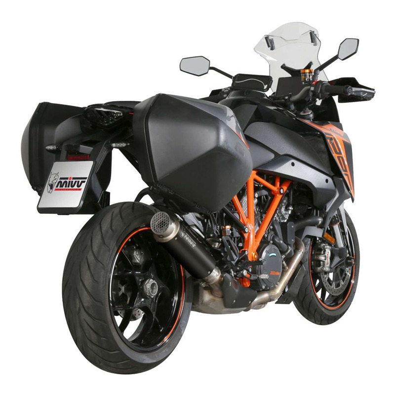 Silencieux Mivv GP Pro inox noir KTM 1290 Super Duke GT 16-24