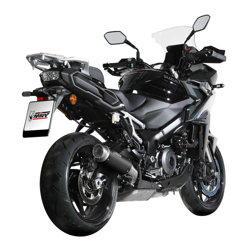 Silencieux Mivv GP Pro inox noir Suzuki GSX-S