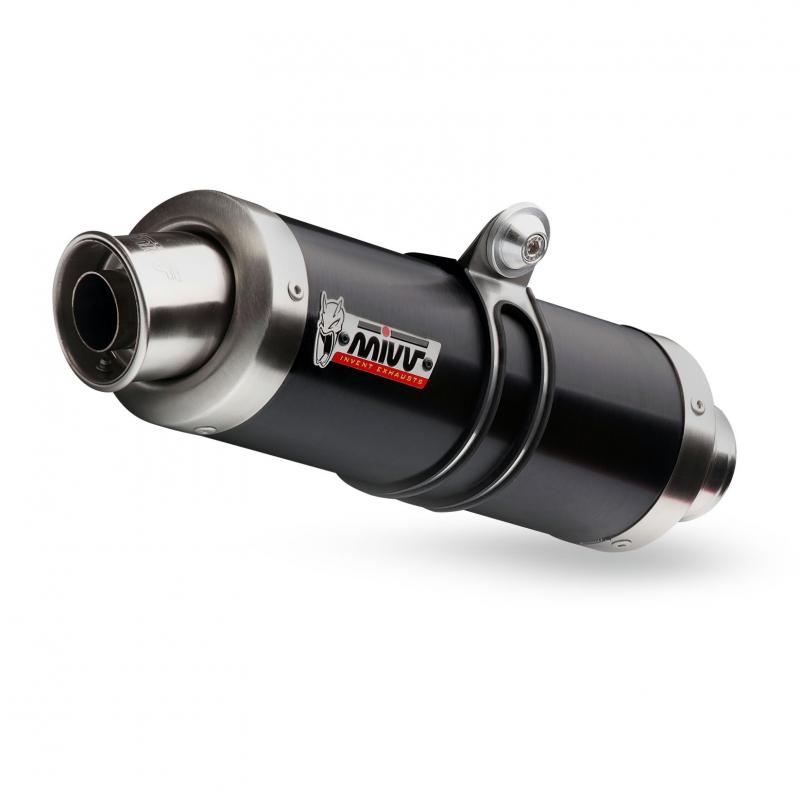 Silencieux MIVV GP Steel Black Kawasaki ZX10R 04-05