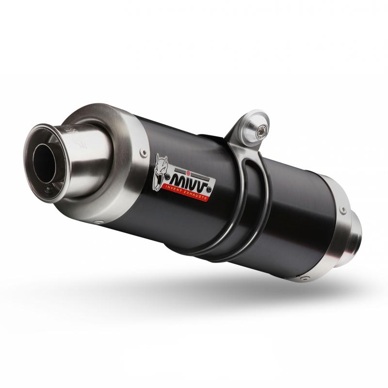Silencieux MIVV GP Steel Black Suzuki GSX-R1000 05-06