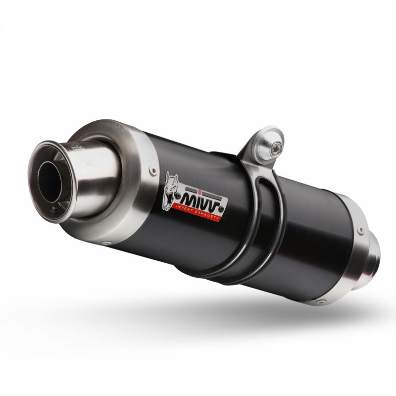 Silencieux MIVV GP Steel Black Suzuki GSX-R600 / GSX-R750 04-05