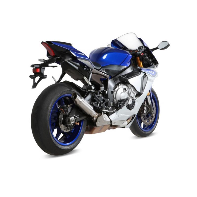 Silencieux MIVV M2 finition inox pour Yamaha YZF-R1 2015>