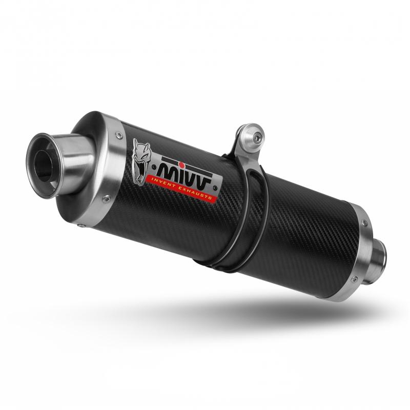 Silencieux MIVV Oval carbone Honda CB600F Hornet 98-00