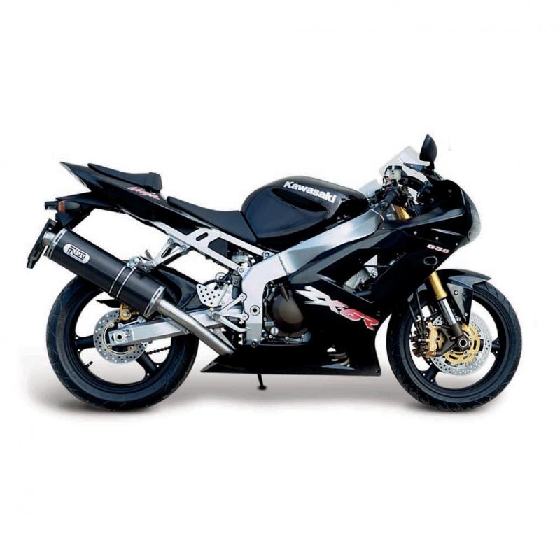 Silencieux MIVV Oval carbone Kawasaki ZX-6R / RR / 636 03-04