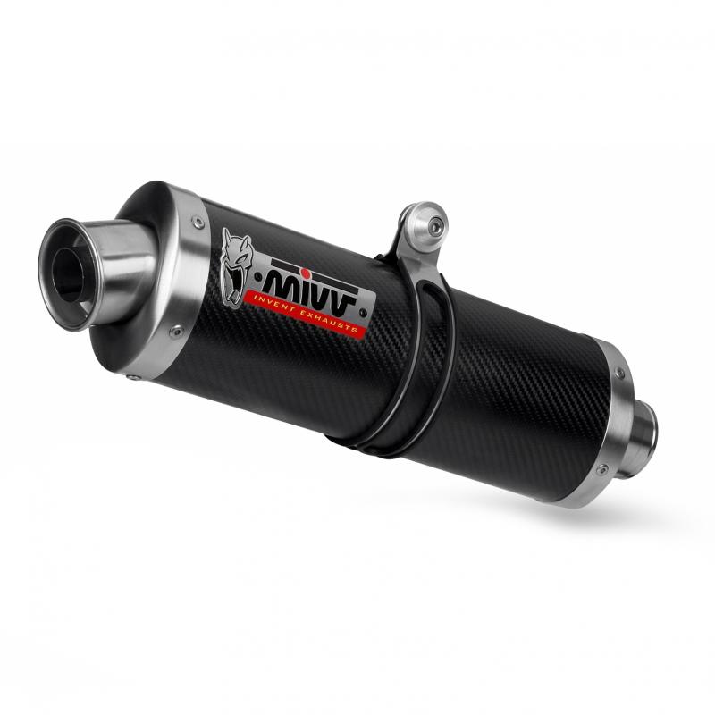 Silencieux MIVV Oval carbone Suzuki SV650 99-02