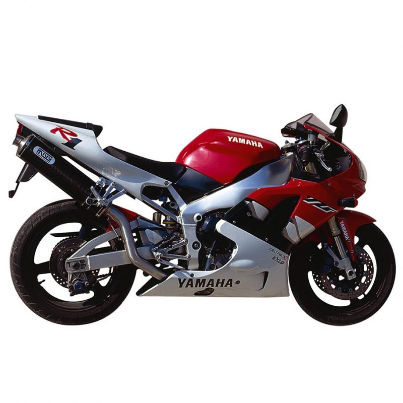 Silencieux MIVV Oval carbone Yamaha YZF-R1 98-01