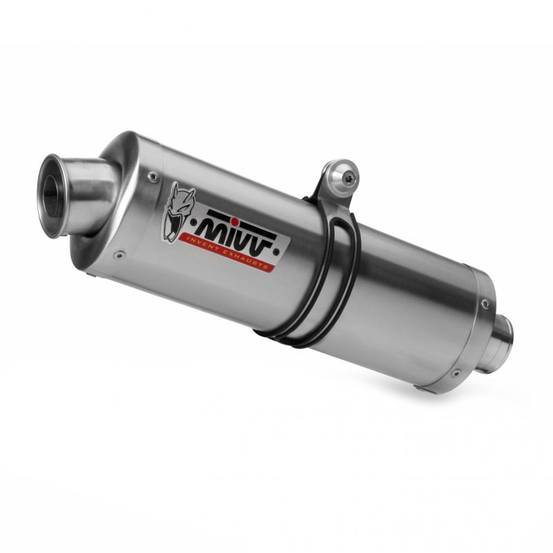 Silencieux MIVV Oval inox Honda CBR600F4 99-00