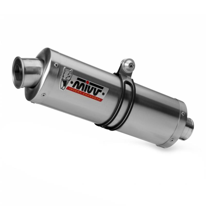 Silencieux MIVV Oval inox Honda CBR600FS 01-
