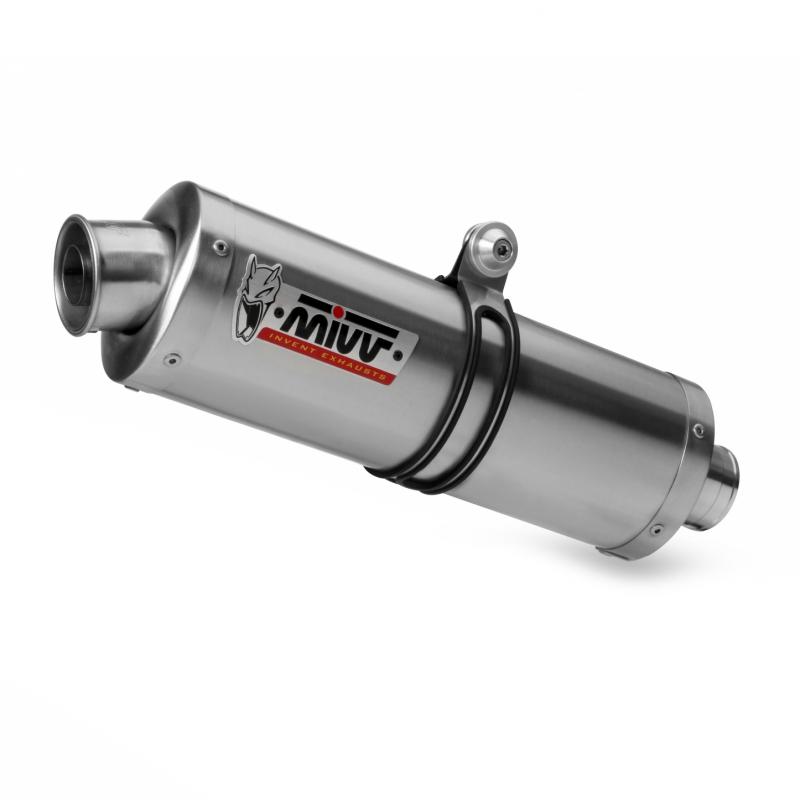 Silencieux MIVV Oval inox Yamaha YZF-R1 02-03