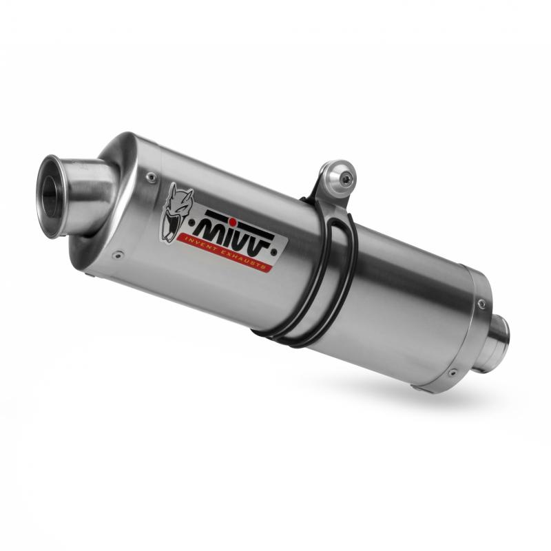 Silencieux MIVV Oval inox Yamaha YZF-R1 98-01