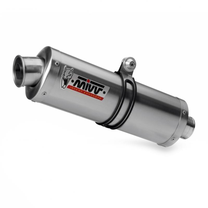 Silencieux MIVV Oval inox Yamaha YZF-R6 03-05