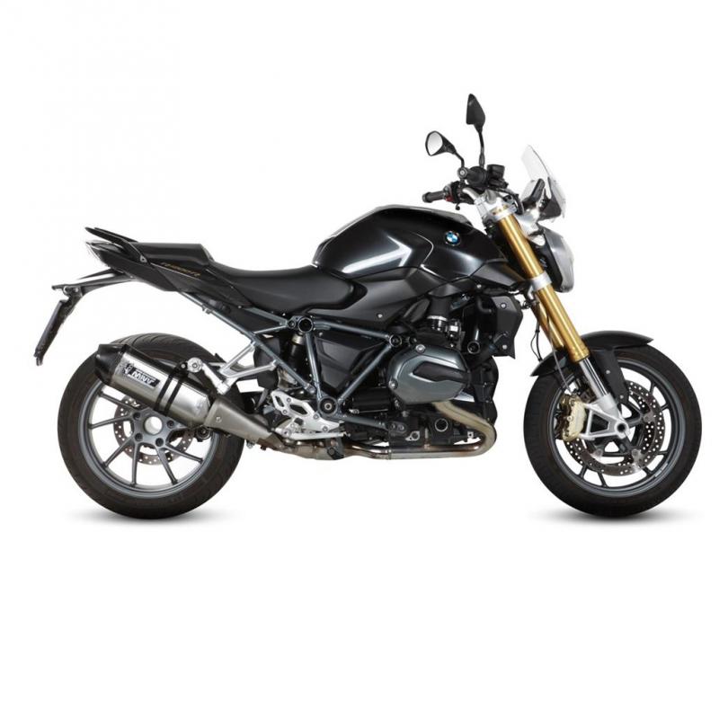 Silencieux MIVV Speed Edge finition inox pour BMW R1200 R 15-