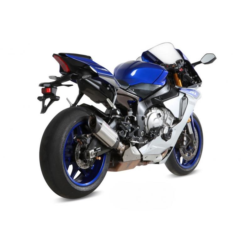 Silencieux MIVV Speed Edge finition inox pour Yamaha YZF-R1 15-