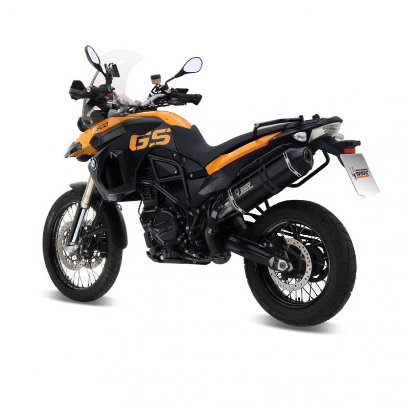 Silencieux Mivv Speed Edge inox noir BMW F 800 GS 08-16