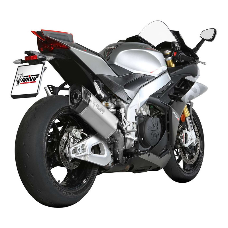 Silencieux Mivv SR-1 titane/carbone Aprilia RSV4 22-24