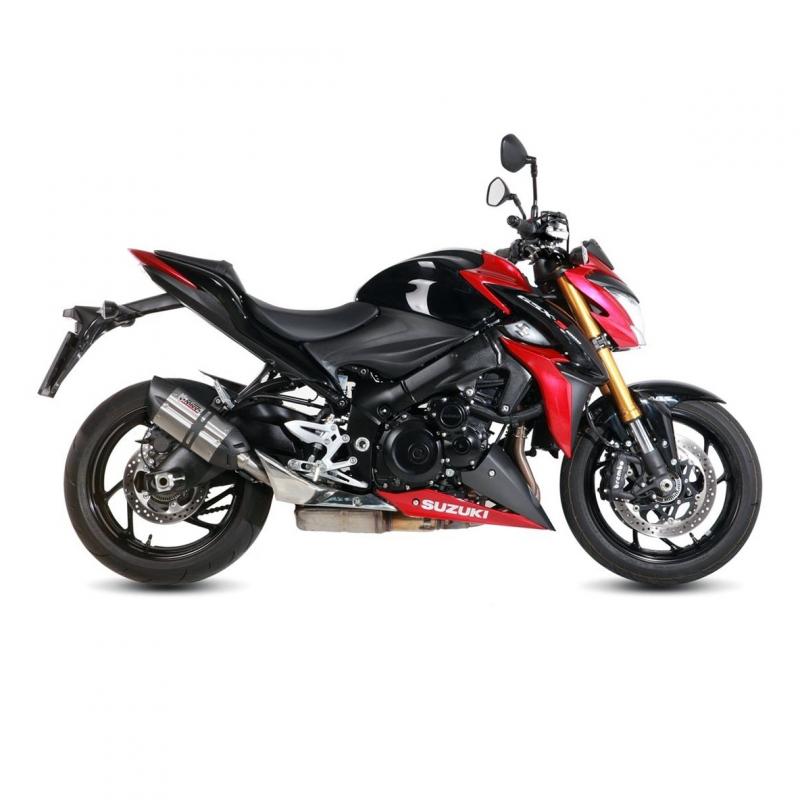 Silencieux MIVV Suono finition inox pour Suzuki GSX-S 1000 2015>