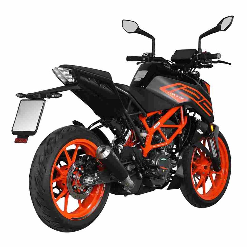 Silencieux Mivv X-M1 inox noir KTM 125 Duke 2021