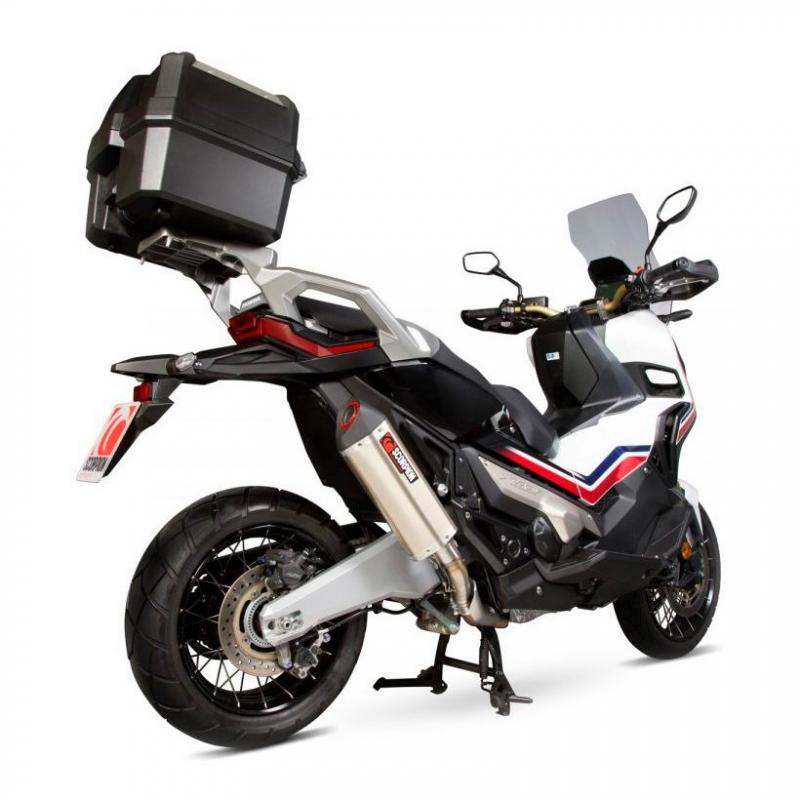 Silencieux Scorpion Serket Parallel titane Honda X-ADV 750 17-20