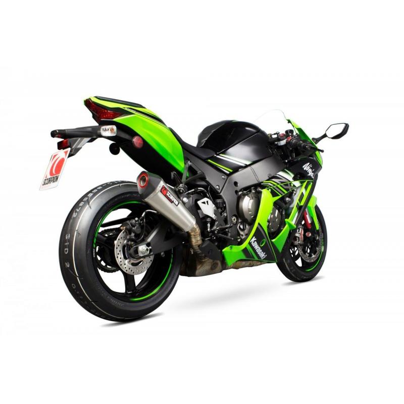Silencieux Scorpion Serket Taper inox Kawasaki ZX-10R 16-17