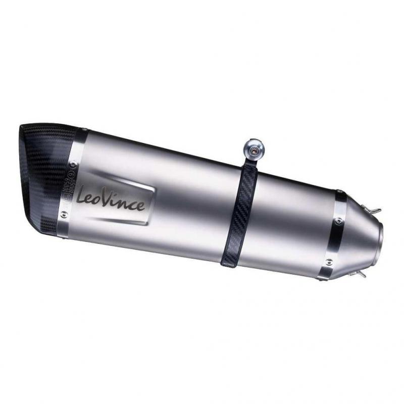 Silencieux universel Leovince Factory-S inox Ø 60 mm