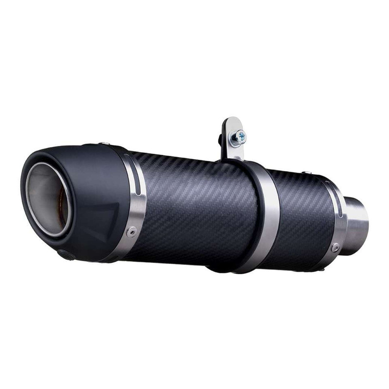 Silencieux universel Leovince GP Corsa Evo carbone Ã  54 mm