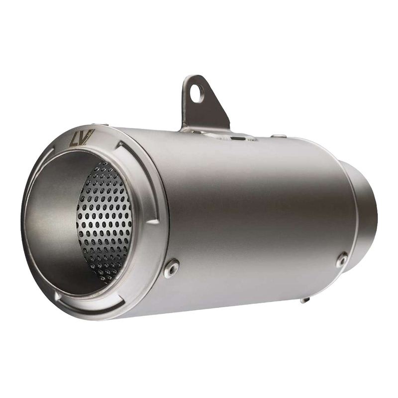 Silencieux universel Leovince LV Corsa titane Ø65 mm