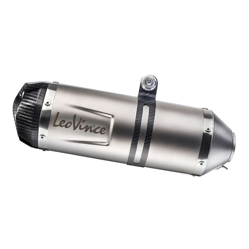 Silencieux universel Leovince LV One Evo inox Ø 54 mm