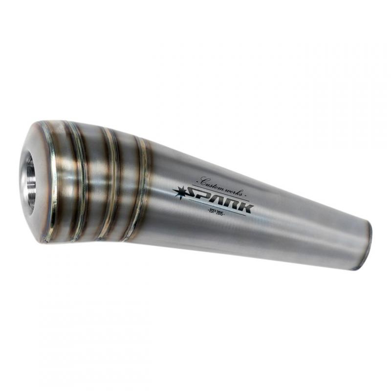 Silencieux universel Spark Welding inox Ø 54 mm