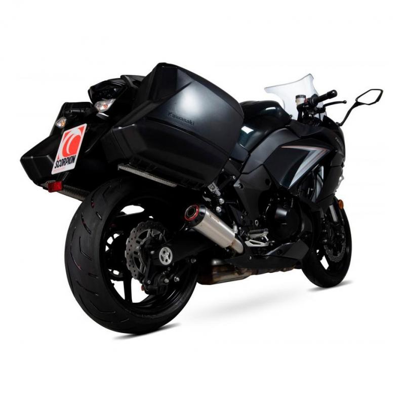 Silencieux Scorpion Red Power inox Kawasaki Z 1000 SX 17-19 (paire)