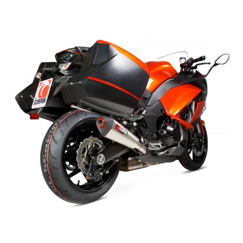 Silencieux Scorpion Serket Taper inox Kawasaki Z 1000 SX 17-19 (paire)