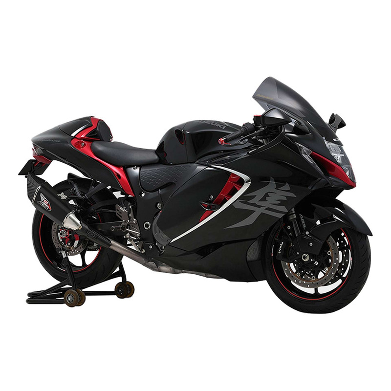 Silencieux Yoshimura R-11 SQ inox noir Suzuki GSX1300R Hayabusa 21-23