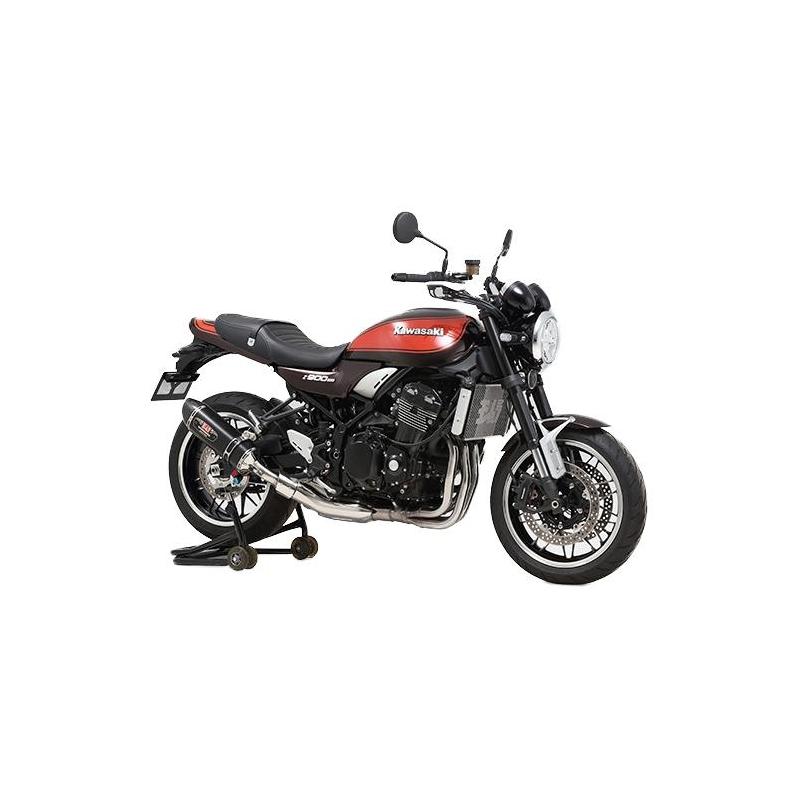 Silencieux Yoshimura R-77S inox noir Kawasaki Z 900 RS 18-20