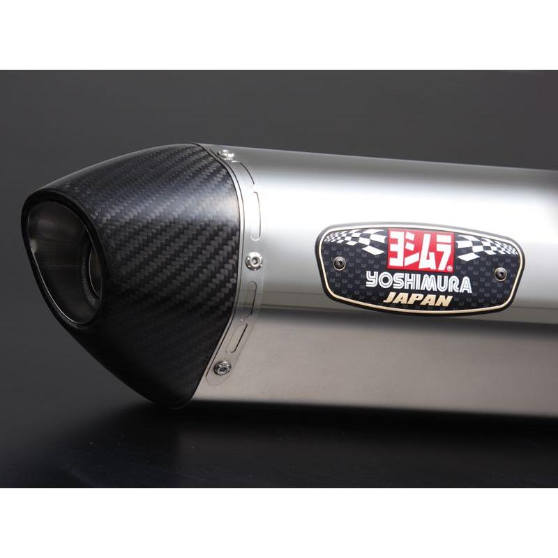 Silencieux Yoshimura R77-J inox pour YAMAHA FZ-8 10-15