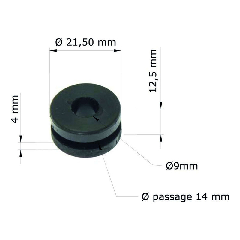 Silent blocs Tourmax Ø 21,5mm