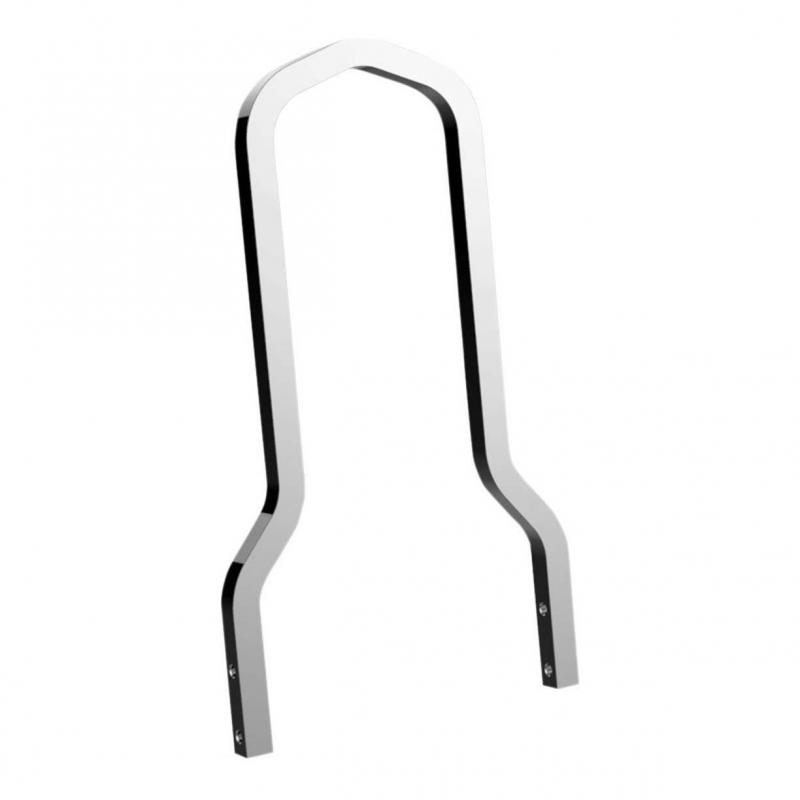 Sissybar Drag Specialities carré chromé 254 mm HD FXDL 1450 Dyna Low